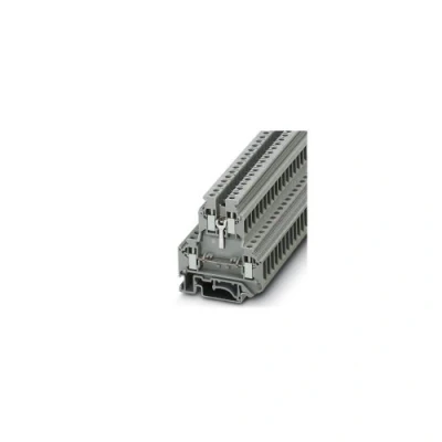 Immagine di Phoenix Contact UKK 5 BE 3048027 Morsetto passante componibile Numero Poli (num): 4 0.2 mm² Grigio 50 pz.