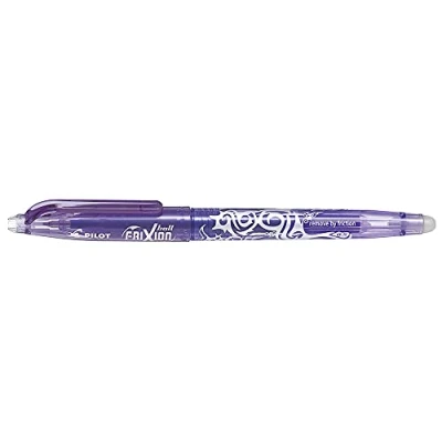 Immagine di PILOT Frixion Penna a sfera cancellabile calore/attrito, punta 0,5 mm, colore: Viola