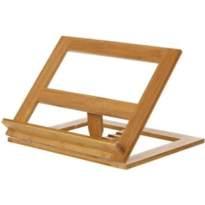 Immagine di DAMDAM GO Supporto di lettura regolabile legno MDF bianco 30 x 24 7 cm
