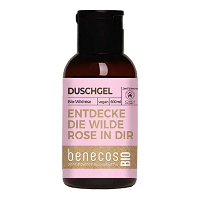Immagine di BENECOS Wildrose Gel doccia mini da viaggio, 50 ml (1)