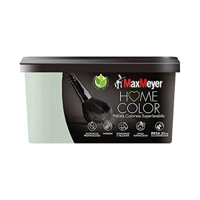 Immagine di MAXMEYER PITTURA COLORATA SUPERLAVABILE HOME COLOR SALVIA 2,5L