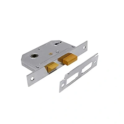 Immagine di Yale P M246 CH 63 2 Leve mortasa di Sicurezza Base, Finitura cromata, 2.5 Inch/64 mm