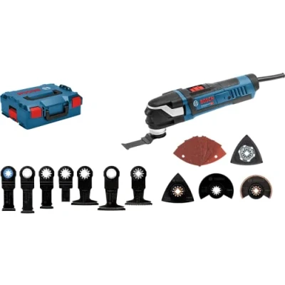 Immagine di Bosch Professional GOP 40 30 0601231001 Multiutensile elettrico incl. accessori, valigia 17 parti 400 W