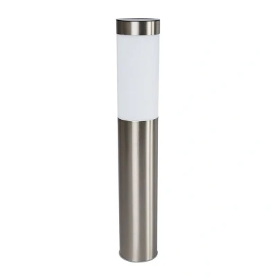 Immagine di Lampada LED solare Aleeza di Lindby, 61 cm, acciaio inossidabile, picchetto a