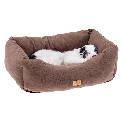 Immagine di Ferplast Cuscino Cane e Gatto COCCOLO MICROFLEECE, Cuccia in Caldo Soffice Micropile per Taglia Piccola, Lettino Cani Lavabile, 66 x 50 20 cm. Grigio Tortora