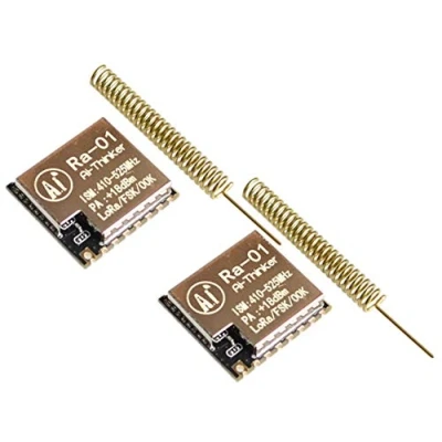 Immagine di 2pcs Ra 01 LoRa SX1278 433MHz Ra01 Wireless Spread Spectrum Transmission Module
