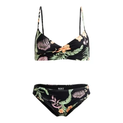 Immagine di Roxy Beach Classics WRAP SET Bikini, Donna, Taglia: XS, Anthracite