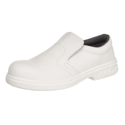 Immagine di Portwest FW81WHR47 Mocassino di Sicurezza S2, Bianco, 47