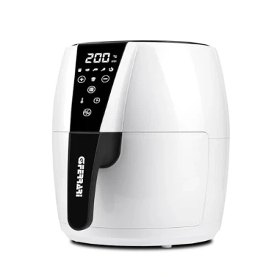 Immagine di G3 Ferrari G10195 Friggitrice ad Aria, 1500 W, 4,8 Litri, BPA/PFOA Safe, Tenmperatura Regolabile, Display Digitale, 6 Programmi, Contenitore antiaderente, Ricettario incluso