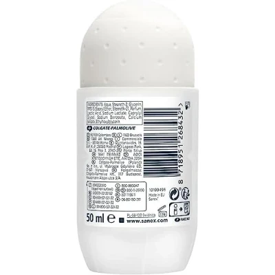 Immagine di SANEX Deodorante a sfera 0% Sensitive per uomo e donna Efficace 24 ore senza alcool, sali di alluminio Set 6 Roll On da 50 ml