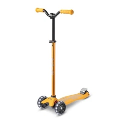 Immagine di Maxi micro™ Deluxe Pro LED L&#039;originale Monopattino per bambini a partire dai 5 anni premium da 7 Manubrio regolabile in altezza Kickboard Scooter 6 (giallo