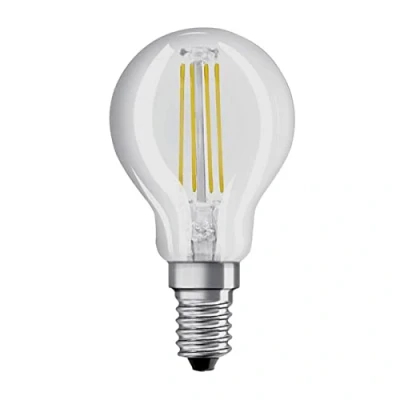 Immagine di OSRAM 4058075435209 LED (monocolore) ERP E (A G) E14 Forma di bulbo 4 W = 40 Bianco freddo (Ø x L) 45 mm 77 1 pz.