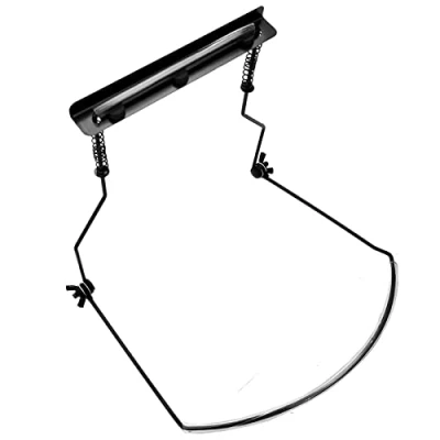 Immagine di Harmonicas supporto per Armonica con regolabile collo, 10 fori, colore: Nero