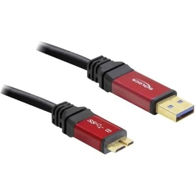 Immagine di DELOCK 3.0M 3.0 USB A MICRO B CABLE 3 M 3.2 GEN 1 (3.1 1)