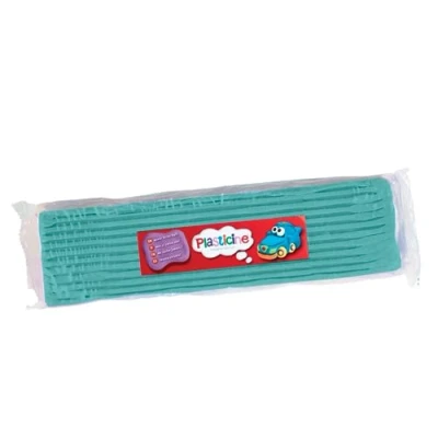 Immagine di Plastilina monocolore 400 g Menta, composto da modellismo per animatori professionisti e modellisti, non si asciuga mai, sculture, modelli animazioni stop motion