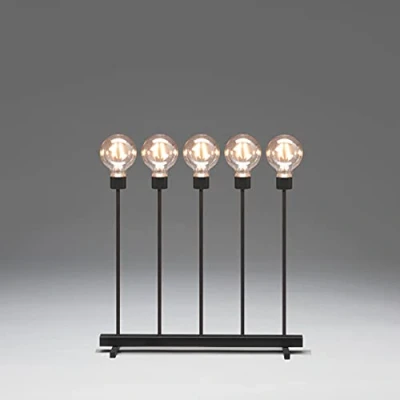 Immagine di Konstsmide 3962 710TR Lanterna a LED Ambra (monocolore) Nero ERP: F (A G)