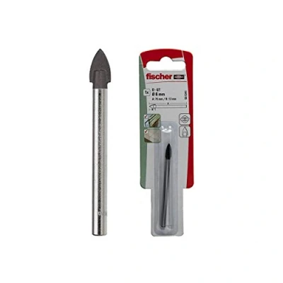 Immagine di Fischer Punta per vetro e piastrella con tagliente in metallo duro ceramiche D GT 6,0 x 13/75, 551341