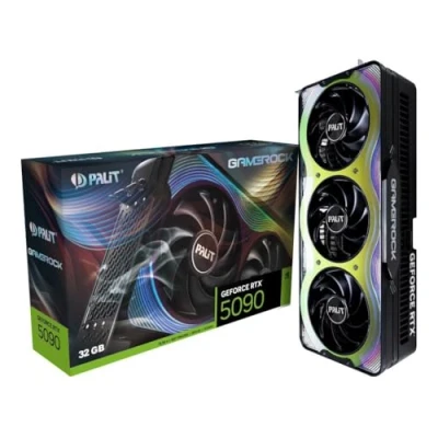 Immagine di Palit GeForce RTX 5090 GameRock (32 GB GDDR7/PCI Express 5.0/2407 MHz/28000 MHz)