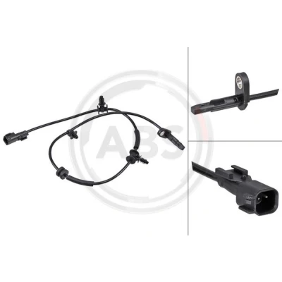 Immagine di A.B.S. 30184 Sensore ABS attivo 710 790 39 nero
