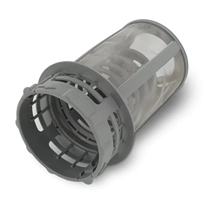 Immagine di DL pro Colino fine per Beko Blomberg 1740800500 Whirlpool Bauknecht 481248058413 Ø 83 x 130 mm, filtro sporco in due pezzi, lavastoviglie come DSN DIN DUN DFN DDN GVN GSS GUN GSN