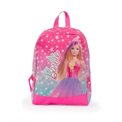 Immagine di Giochi Preziosi Barbie Zainetto Asilo Di Con Ampio Comparto Centrale, Adatto Ai Più Piccoli, Spallacci Imbottiti E Maniglia Dim. 25,5X34,5X11,5 Cm