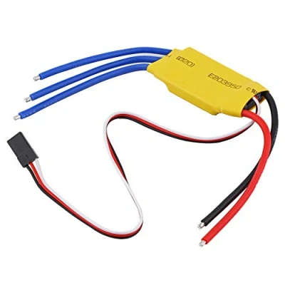 Immagine di ICQUANZX Regolatore di velocità elettrico motore brushless 30A RC, ESC, per RC BEC ESC T rex 450 V2 barca elicotteri