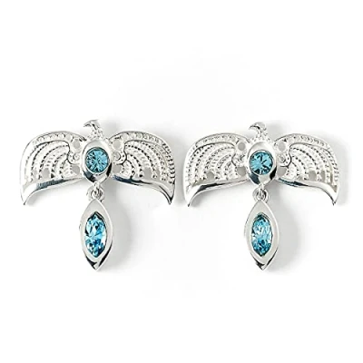 Immagine di The Carat Shop Orecchini a perno in Argento sterling con diadema ufficiale di Harry Potter,
