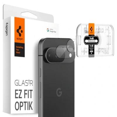 Immagine di Spigen EZ Fit Vetro Temperato Camera Protector Google Pixel 9 Confezione Da 2