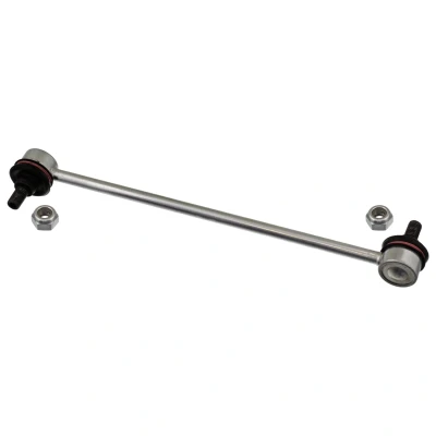 Immagine di SWAG 84 94 2273 Bielletta barra stabilizzatrice Assale anteriore Sx, Dx M10 x 1,25 con dado autobloccante Acciaio argento