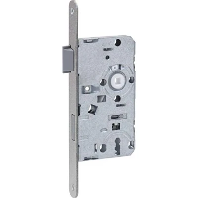 Immagine di ABUS ES BB R S 55 72 20 61663 Serratura a mortasa per interni, colore: Argento