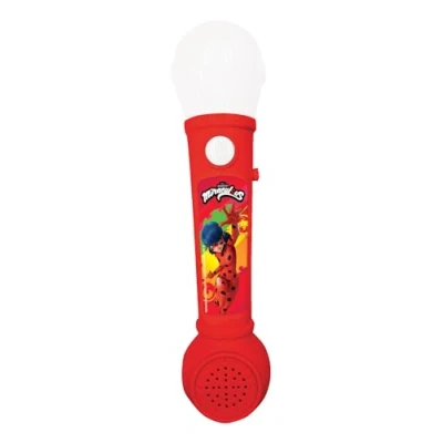 Immagine di Lexibook Miraculous Microfono Bambini, Gioco Musicale, Altoparlante Incorporato, Effetti Luminosi, Melodie Demo Incluse, Rosso, Colore, MIC80MI