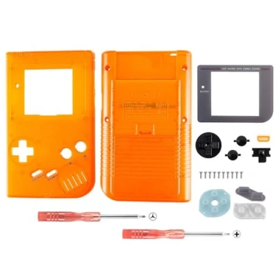 Immagine di OSTENT Sostituzione Custodia Cover Case completa per Nintendo Game Boy Console Color Orange