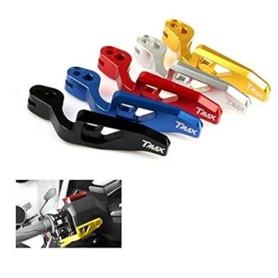 Immagine di NICOLIE Leva del Freno di Stazionamento T Max 530 Compatibile con Yamaha Tmax 500 2008 2011 Xp500 Xp530 A Mano in Alluminio per Moto Oro