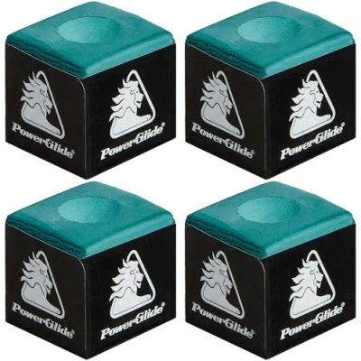Immagine di Powerglide Set di 4 Gessetti per Stecca da Biliardo Unisex