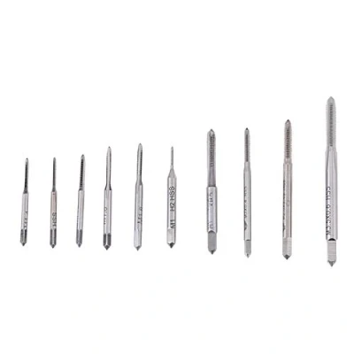 Immagine di Maschi per Filettare M1 M3.5,10pcs a M3.5 Scanalature Diritte Kit Filettatura Vite, M1.2, M1.4, M1.6, M1.7, M1.8, M2, M2 .5, M3,