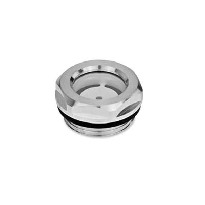 Immagine di Ganter Norm elementi GN 743 7 di M14 x 1,5 A oelschauglaeser, 2 pezzi, colore: argento, 32 M42X1,5 0 wattsW, voltsV