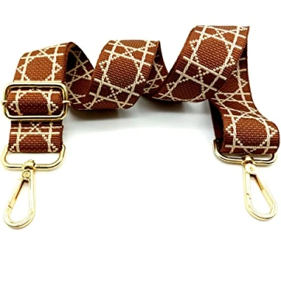 Immagine di Tracolla per Borse Donna Colorato Cinghia Della Borsa Larga, Regolabile con Gold Moschettone, Durevole Crossbody Borsa, Borsetta, Chitarra DIY Spalla Accessori Ragazze, 33