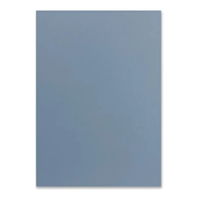 Immagine di FarbenFroh by GUSTAV NEUSER 50 fogli di cartoncino, formato DIN A5, 240 g/m², 14,8 x 21 cm, per fai da te e bricolage, colore: grigio blu
