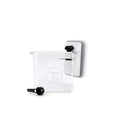 Immagine di Twistshake Contenitore per latte in polvere con cucchiaio da 1700 ml, dispenser di sigillato coperchio ermetico, utilizzabile una sola mano, senza BPA, trasparente