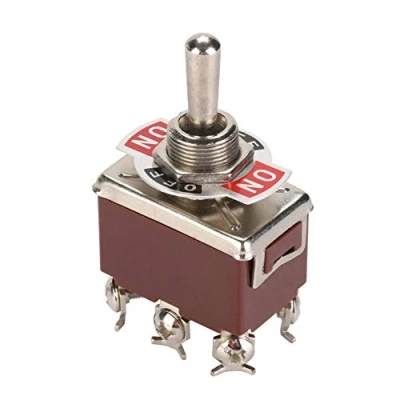 Immagine di 5pz 15a 250vac Rocker Toggle Switch, Interruttore A Levetta On off 3 Posizione 6 Pin Pulsante Bilanciere Switch