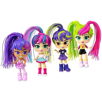 Immagine di Silverlit curligirls curli girls 82082 singolo pack by, bambole da parrucchiere, capelli magici, accessori inclusi, 1 bambola, 15 cm, multicolore, dai 3 anni in su
