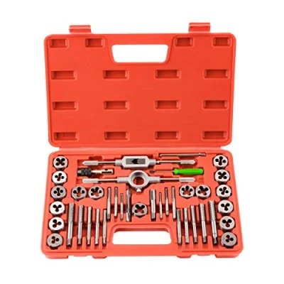 Immagine di Gunpla Set Maschi E Filiere per filettatura in solido acciaio al tungsteno metrica M3 M12, 40 Pezzi