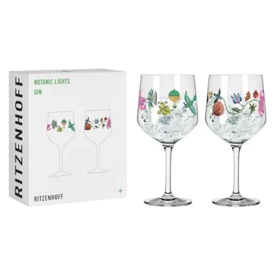 Immagine di RITZENHOFF 3881002 Set di 2 bicchieri da gin, 700 ml, serie Botanic Lights