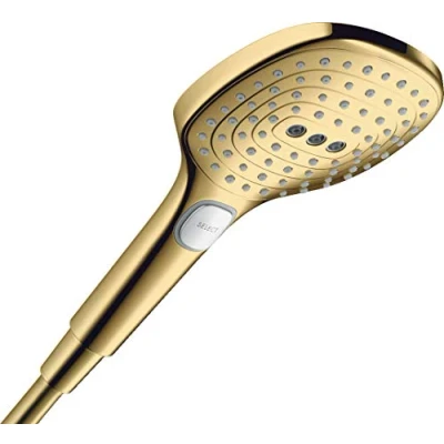 Immagine di hansgrohe Raindance Select E Doccetta 120 3 getti, oro lucido, 26520990