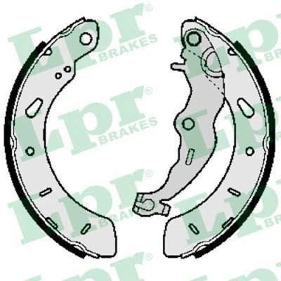 Immagine di LPR 01132 Ganasce freno 228,6 42 con leva a mano FORD: B Max, Tourneo Courier, FOCUS 3