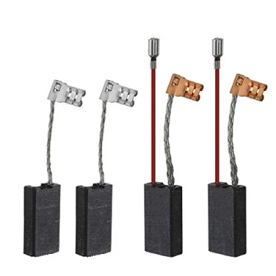 Immagine di OTOTEC 1617014144 1617014135 Spazzola di carbone 24 mm/25 mm x 12,5 6,3 con taglio automatico compatibile Bosch GBH 5 40 DE GSH CE 11264 EVS 4 pezzi
