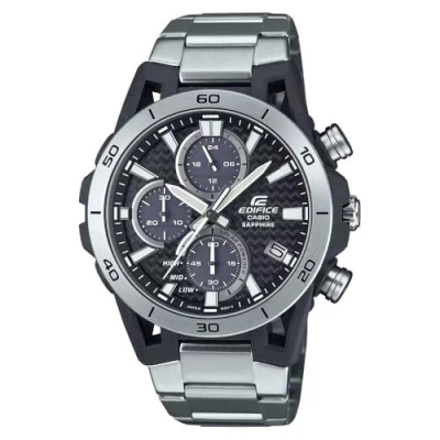 Immagine di Casio Orologio Analogico Digitale al Quarzo da Uomo con Cinturino in Acciaio Inossidabile EFS S640D 1AVUEF