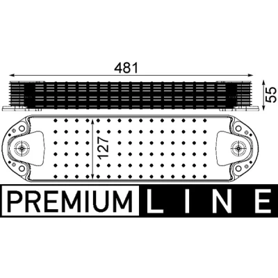 Immagine di MAHLE ORIGINAL CLC 213 000P Radiatore Olio