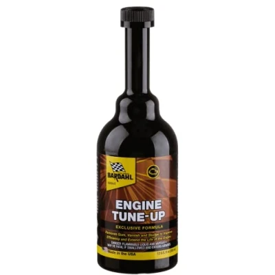 Immagine di Bardahl Additivo Engine Tune Up, Pulizia del Propulsore, Rimuove Gomme, Vernice e Fango, Migliora l&#039;Efficienza Prolunga la Vita Motore, 355ml
