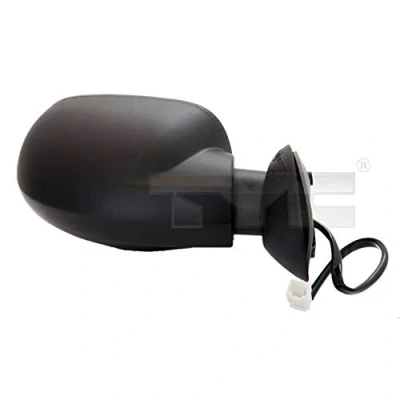 Immagine di Specchio retrovisore esterno Tyc 328 0111 Dx nero per regolazione elettrica specchio, convesso, termico DACIA: Logan I MCV, Sedan